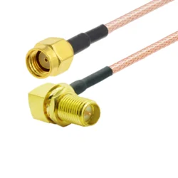 Pigtail SMA-RP vtičnica/SMA-RP vtič RG316 1m V1