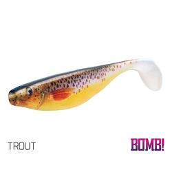 Umelá nástraha BOMB! HYPNO 13cm/3D TROUT