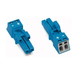 Wago 2-pinska vtičnica, modro kodiranje I WINSTA MINI 890-1102