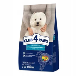 Club 4 Paws Premium suva hrana za pse Mini, Jagnjetina i pirinač, 2 kg