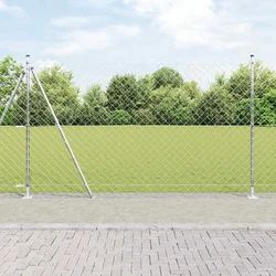 Zavareno žičano ogradno mreža s betonskom podlogom 10 x 1,4 m