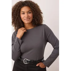 Trendyol Curve Ženska bluza Tbbaw26Af00026, Antracit