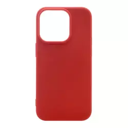 Maska Soft Gel Silicone za iPhone 14 Pro Max crvena.