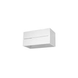 Sollux SL.0528 - Zidno svetlo LOBO 2xG9/40W/230V belo