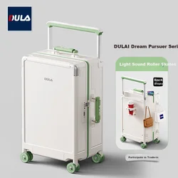 Dula Kofer, 66.04cm, Belo-zeleni