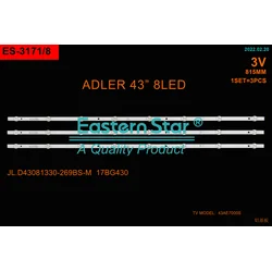 ES-3171 - ADLER 43AE7000S LED TRAKE