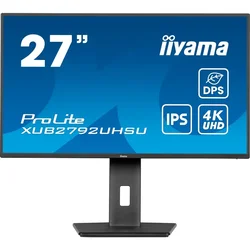 iiyama ProLite XUB2792UHSU-B6 computer monitor 68.6 cm (27) 3840 x 2160 pixels 4K Ultra HD LED Black