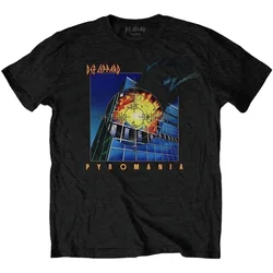Def Leppard Majica Pyromania Unisex Black XL