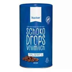 XUCKER Whole milk Chocolate Drops 200 g