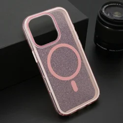 Futrola crystal magsafe za iphone 16 pro (6.3) roze ( F120845 )