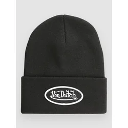 Von Dutch Patcher Cuff Beanie black