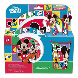Stor komplet jedilni set Mickey Mouse better