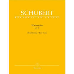 SCHUBERT:WINTERREISE OP.89 LOW VOICE