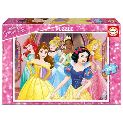 Otroške puzzle Disney Princeske Educa 100 delov od 6 leta