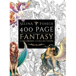 400 Page Fantasy Coloring Collection