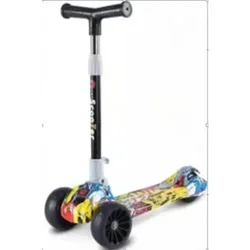 Baby y-st758sp trotinet grafitni žuta ( 025775Ž )