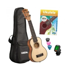 Sopran ukulele Smreka SET HH 2149