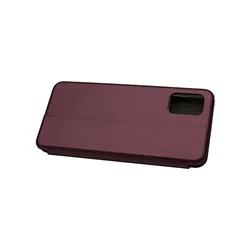 Maska za telefon ROYAL FLIP COVER za Motorola G9 Plus, Bordo