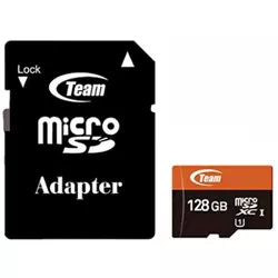 TeamGroup MICRO SDXC 128GB UHS-I +SD Adapter TUSDX128GUHS03