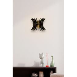 Opviq Zidna lampa E27 Socket, Crna