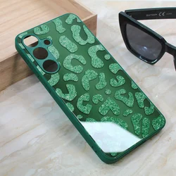 Maska za mobilni telefon Samsung Galaxy S24 Plus SHINY GLASS, Zelena