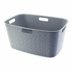 Curver Korpa za veš 45l Softex krem CU 00572-Z70