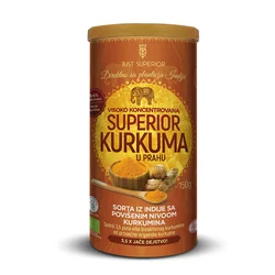 Superior kurkuma u prahu-organik, 150g