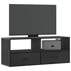 TV ormarić crni 100 x 31 x 39,5 cm konstruirano drvo i metal
