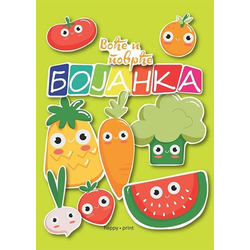Voće i povrće - bojanka