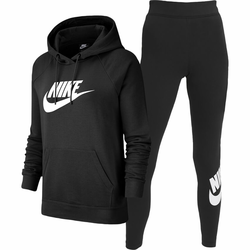 Nike Komplet ženski pulover i tajice ESS HOODIE i ESSNTL GX HR LEGGINGS none