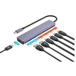 USB-C hub 7 u 1 Power Delivery 100 W