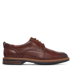 Clarks Nizki čevlji Aldwin2 Derby 26320300 Rjava