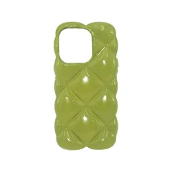 Maska za telefon BUBBLE CASE za Iphone 14 Pro, Zelena