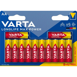 VARTA baterie Longlife Max Power AA - 4X