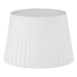 Eglo 49412 - Abažur VINTAGE, beli, plisiran, za E14, prečnik 25 cm