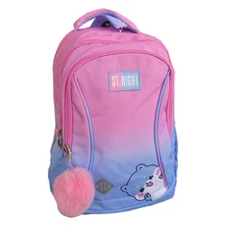 ST MAJEWSKI Ranac Plavi Hrčak 3 Pregrade 39x27x17 cm TO-PLS-6909-STR-BP26-ST