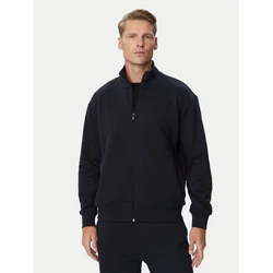 BOSS Jopa Sw Collar 50564104 Mornarsko modra Relaxed Fit