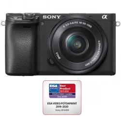 SONY kompaktni fotoaparat ALPHA ILCE-6400LB KIT SELP 1650 + objektiv 16-50mm
