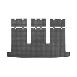 Rubber trunk mat VW Transporter T6 2015-2021 (Multivan, long version)