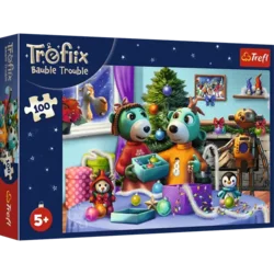 Trefl - Puzzle Božič družine Treflik - 100 kosov