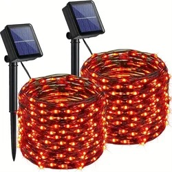 Solarne sijalice 30m narandzasta