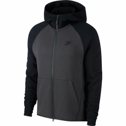 Nike M NSW TCH FLC HOODIE FZ, muška majica, siva