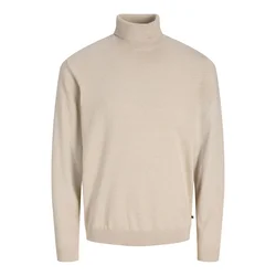 JACK & JONES Pulover JJEBasic kremna