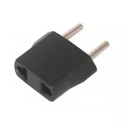E-GREEN Adapter Euro utikač - USA utičnica crna