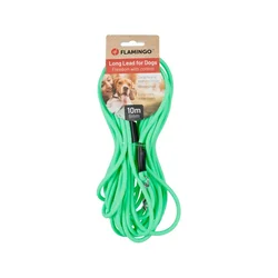 FLAMINGO slednji povodec za pse Caspar, mint zelena