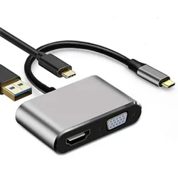 Linkom Tip C na HDMI 4K VGA adapter