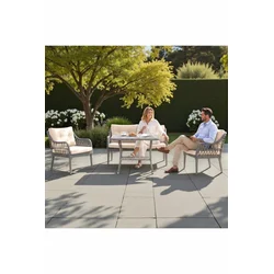 HANAH HOME Baštenska garnitura Fiori Cream