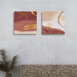 Wallity Slika ASR2-CNV25-16, 50x50cm, 2 dijela