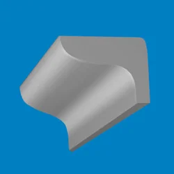 XPS lajsna G25 2m bela Fragmat