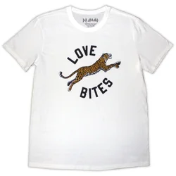 Def Leppard Love Bites Leap White M Majica